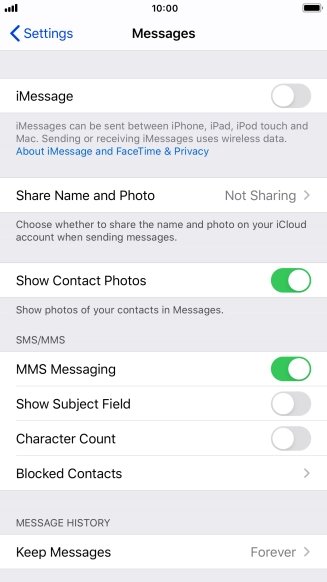Press the Home key to return to the home screen. Press the Home key to return to the home screen.