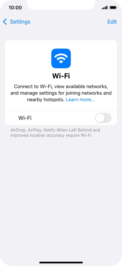 Press the indicator next to Press the indicator next to