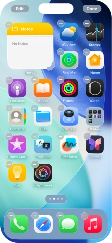 Press Done. Press Done.