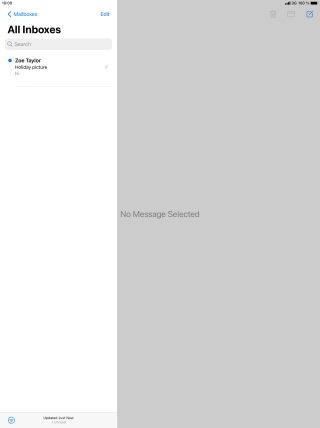 Press arrow left. Press arrow left.
