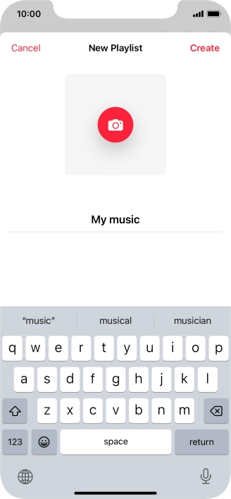 Press Create. Press Create.