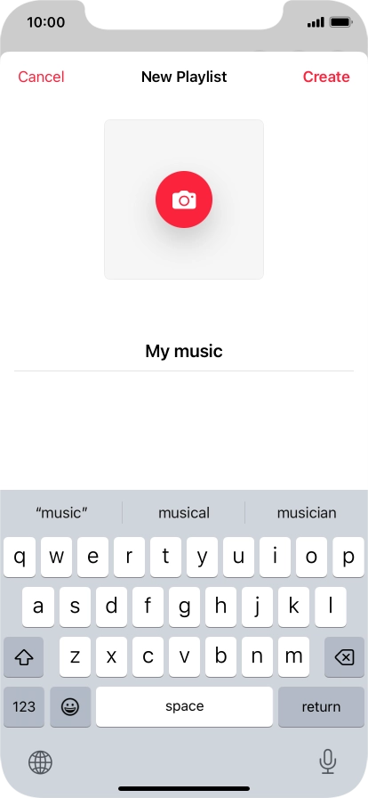 Press Create. Press Create.