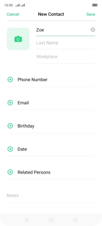 Press Last Name and key in the required last name. Press Last Name and key in the required last name.
