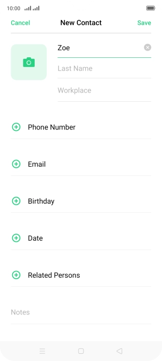 Press Last Name and key in the required last name. Press Last Name and key in the required last name.