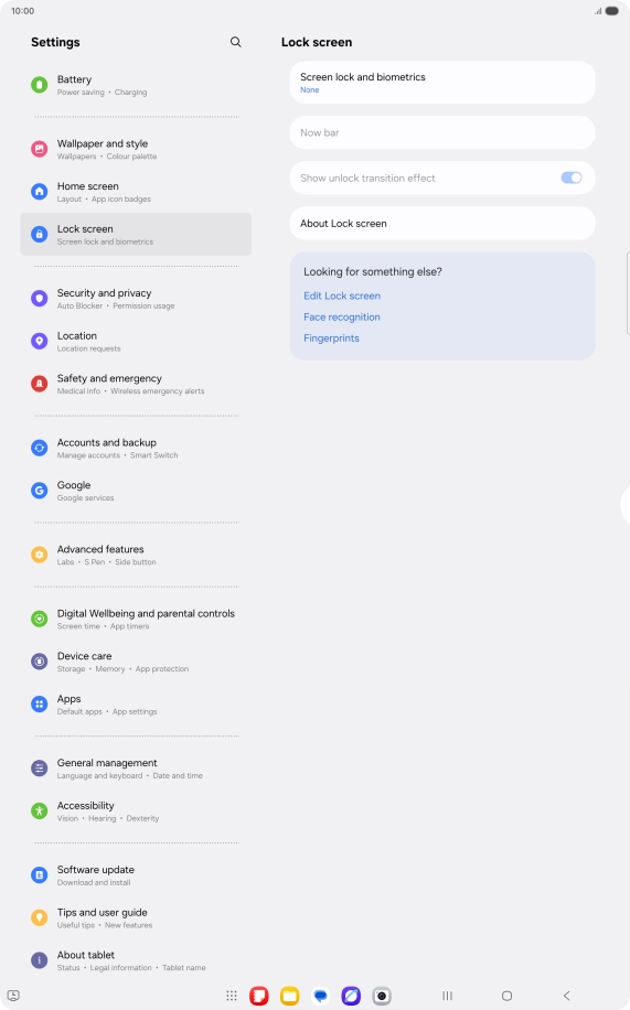 Press the Home key to return to the home screen. Press the Home key to return to the home screen.