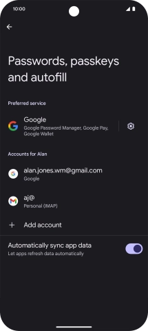 Press the indicator next to Press the indicator next to