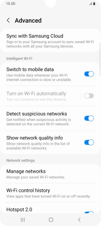 Press the indicator next to Press the indicator next to
