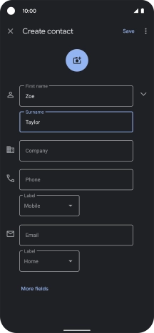 Press Phone and key in the required phone number. Press Phone and key in the required phone number.