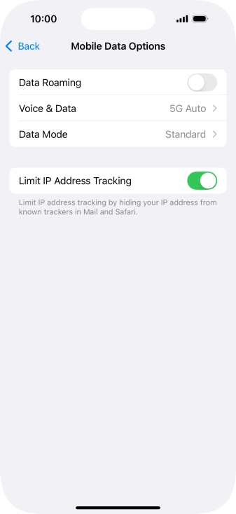 Press the indicator next to Press the indicator next to