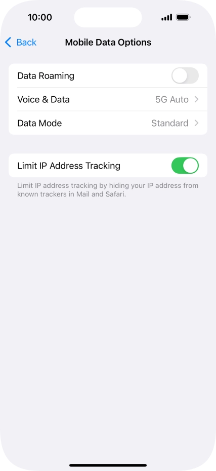 Press the indicator next to Press the indicator next to