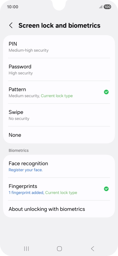 Press None. Press None.