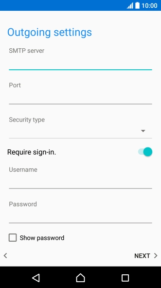 Press the field below Press the field below