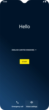 Press the drop down list. Press the drop down list.
