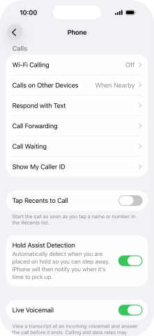 Press Show My Caller ID. Press Show My Caller ID.