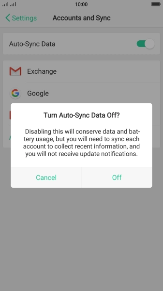 If you turn off the function, press Off. If you turn off the function, press Off.