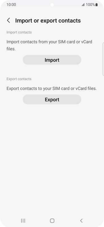 Press Import. Press Import.