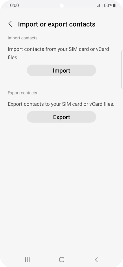 Press Import. Press Import.