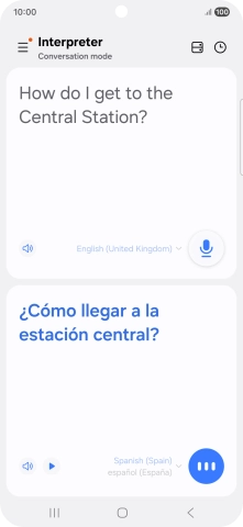 Follow the instructions on the screen to select the required language settings and use the function. Follow the instructions on the screen to select the required language settings and use the function.