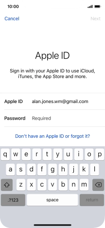 Press the field next to Press the field next to