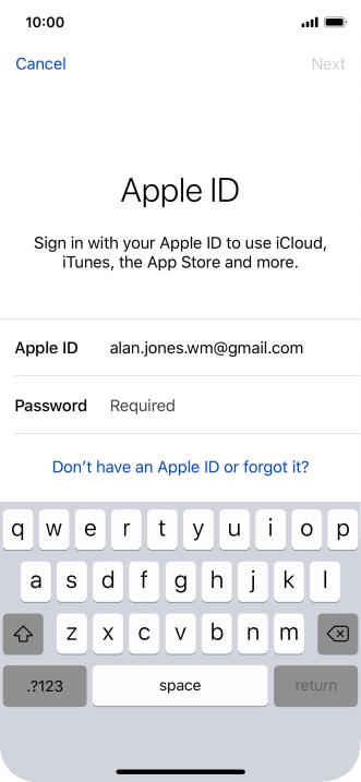 Press the field next to Press the field next to