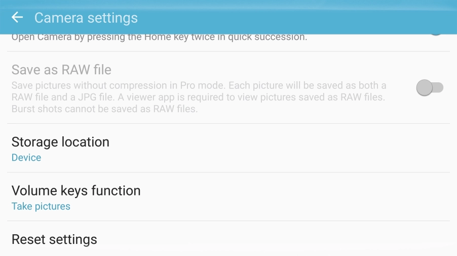 Press Storage location. Press Storage location.