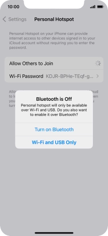 If Wi-Fi is turned on, press Wi-Fi and USB Only. If Wi-Fi is turned on, press Wi-Fi and USB Only.