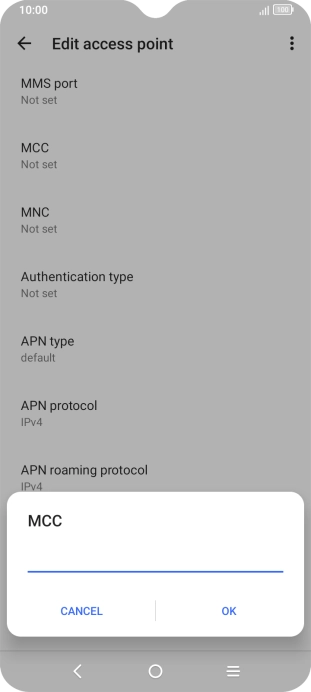 Key in 505 and press OK. Key in 505 and press OK.