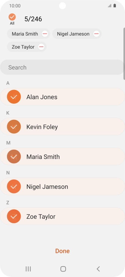 Press Done. Press Done.