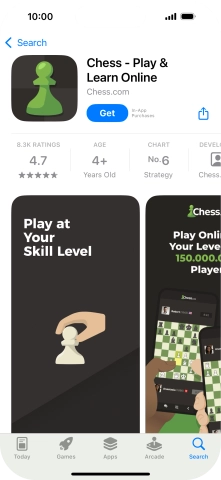 Press Get and follow the instructions on the screen to install the app. Press Get and follow the instructions on the screen to install the app.