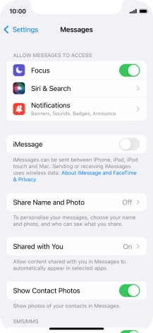 Press the indicator next to Press the indicator next to