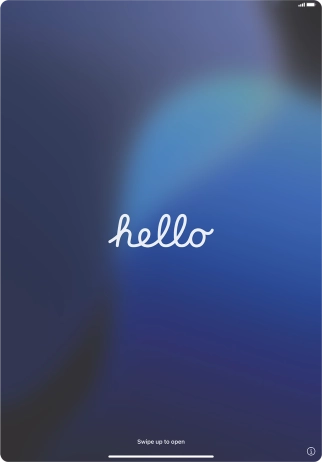 Slide your finger upwards starting from the bottom of the screen. Slide your finger upwards starting from the bottom of the screen.