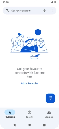 Press the menu icon. Press the menu icon.