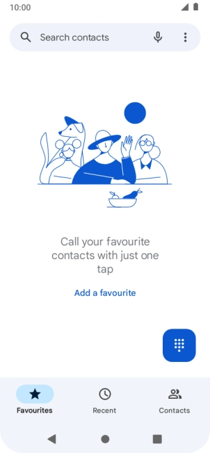 Press the menu icon. Press the menu icon.