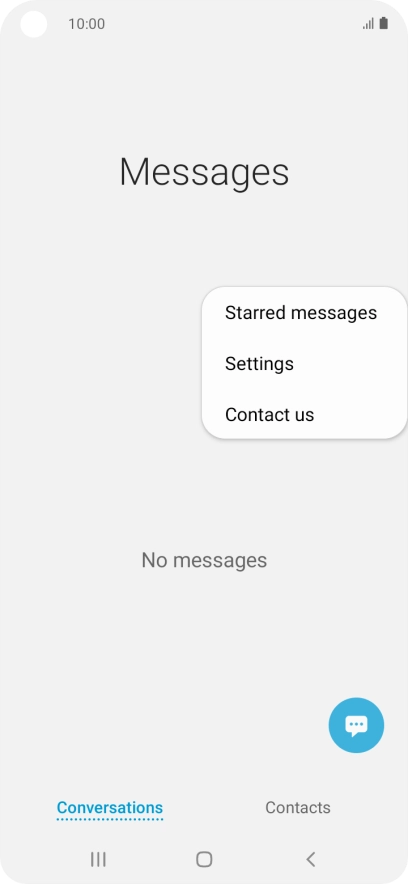 Press Settings. Press Settings.