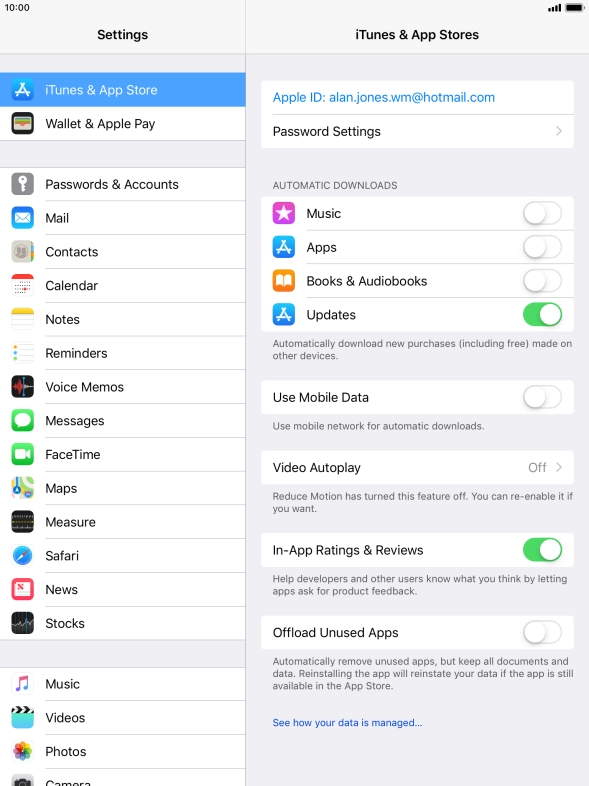 Press the indicator next to Press the indicator next to