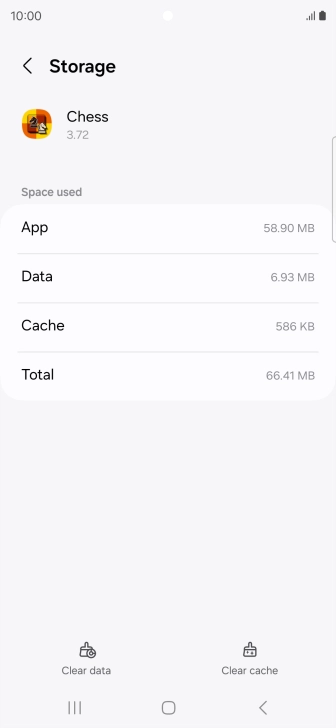 Press Clear cache. Press Clear cache.