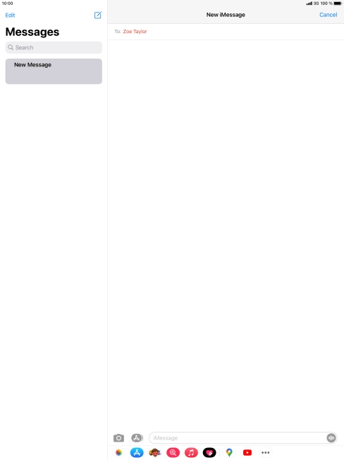 Press the text input field and key in the required text. Press the text input field and key in the required text.