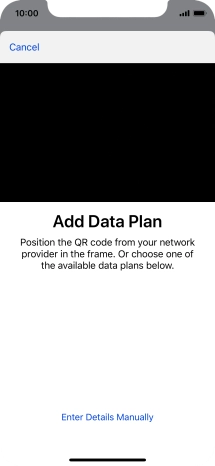 Place the QR code you've received inside the phone camera frame to scan the code. Place the QR code you've received inside the phone camera frame to scan the code.