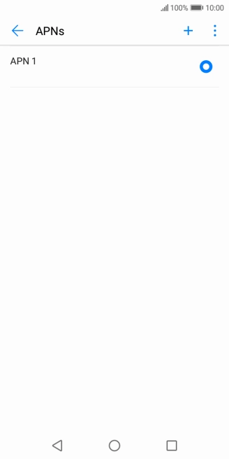 Press the new data connection icon. Press the new data connection icon.