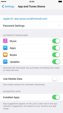 Press the Home key to return to the home screen. Press the Home key to return to the home screen.