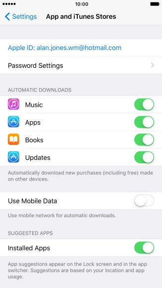 Press the Home key to return to the home screen. Press the Home key to return to the home screen.