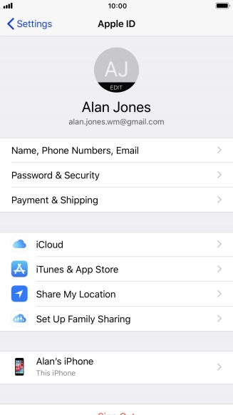 Press the Home key to return to the home screen. Press the Home key to return to the home screen.