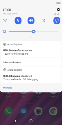 Press Touch for more options. Press Touch for more options.