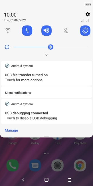 Press Touch for more options. Press Touch for more options.
