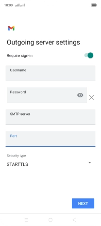 Press the drop down list below Press the drop down list below