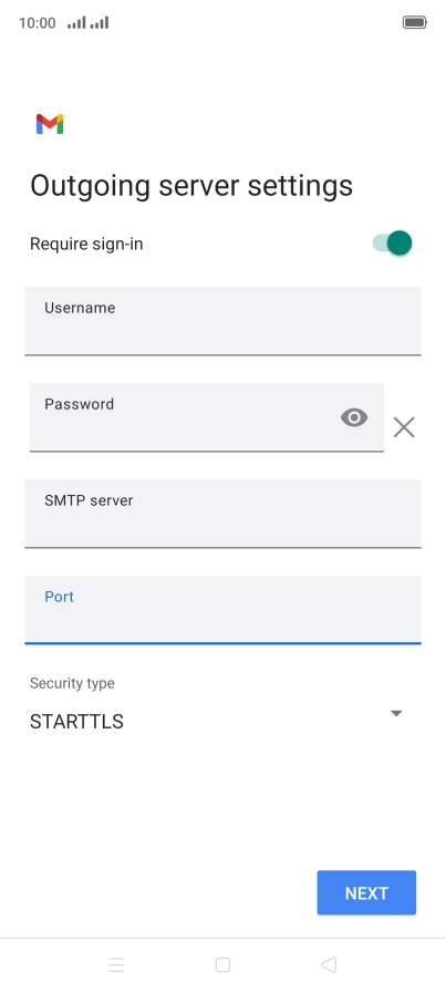 Press the drop down list below Press the drop down list below