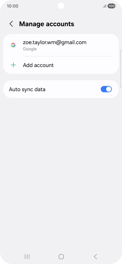 Press the Home key to return to the home screen. Press the Home key to return to the home screen.