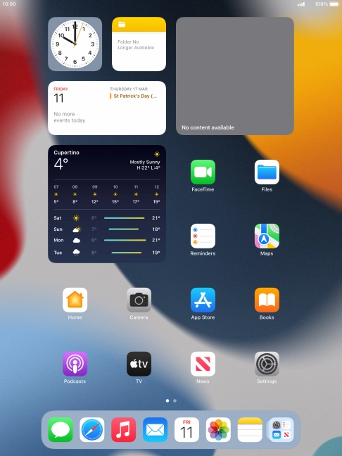 Press Settings. Press Settings.