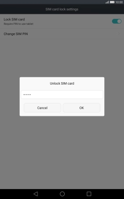 Key in your PIN and press OK. Key in your PIN and press OK.