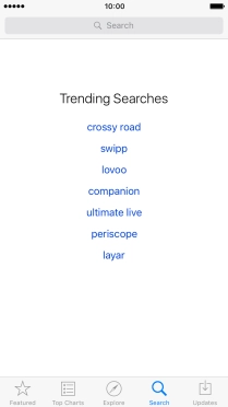 Press Search and key in the name or subject of the required app. Press Search and key in the name or subject of the required app.